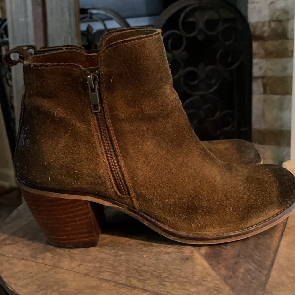 Diba True Java Time Distressed Ankle Booties-9 - image 4